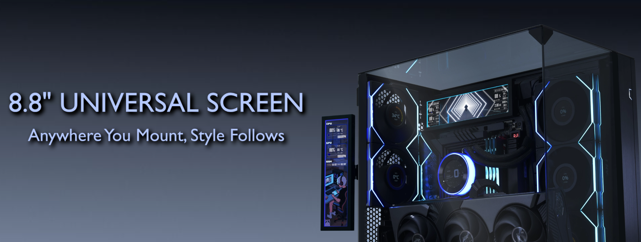 REALIZE LCDスクリーン付き！！フルセットです JAPANNEXT 49インチ 量子ドット有機ELパネル(QD-OLED)搭載 144Hz対応